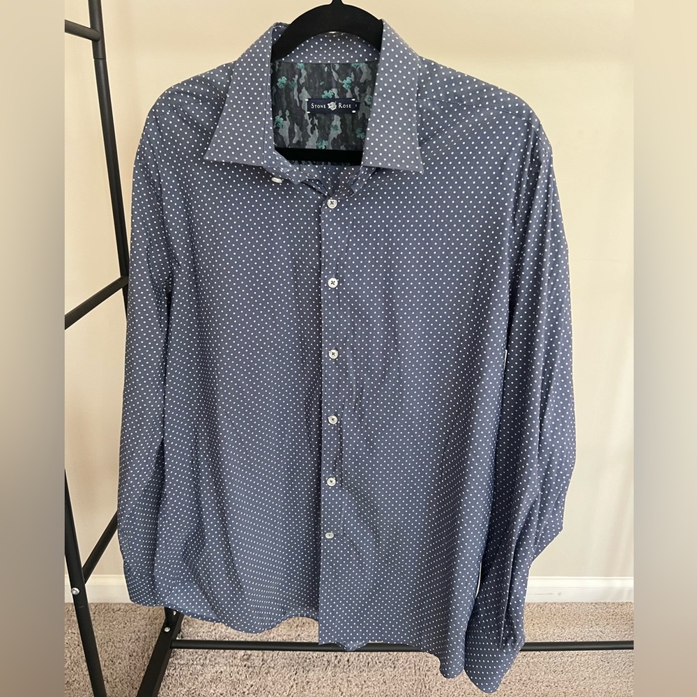 Stone Rose button down shirt